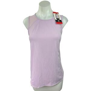 NEW Spyder Active Purple Crew Neck Sleeveless Pullover Athletic Tank Top Size M